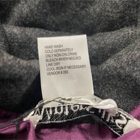 NEW WinterSilks Size XL Jacket Blazer Gray Button Down Collared - Picture 7 of 7